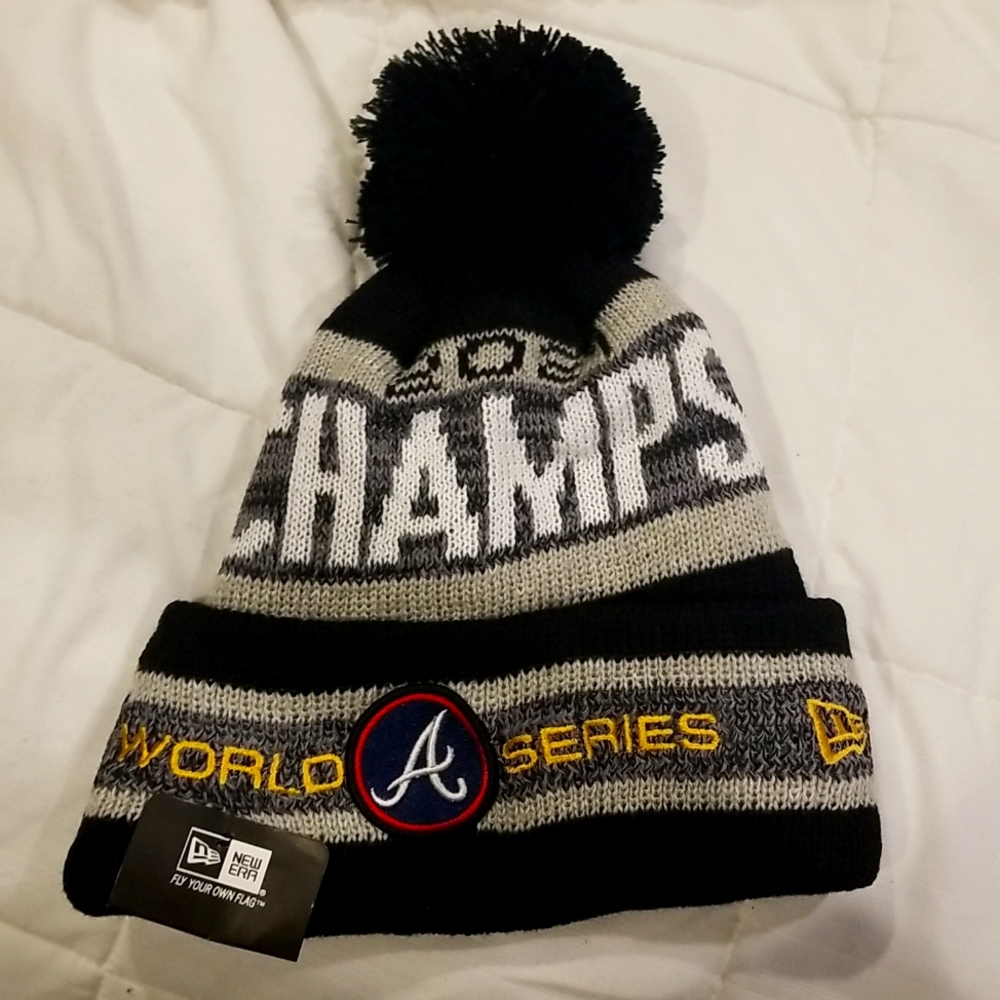 Atlanta braves world series beanie